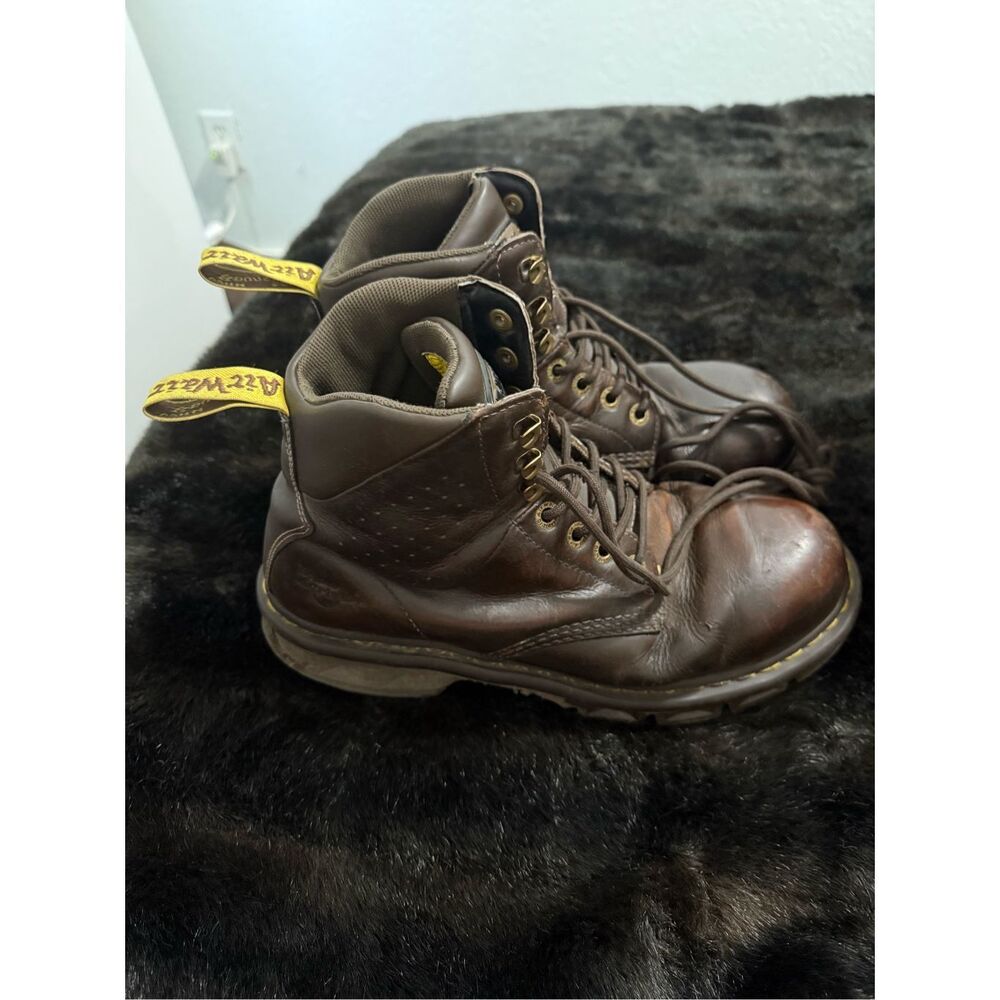 Dr. Martens men’s steel toe leather work boots Air Wair‎ tag chukka 11 men's